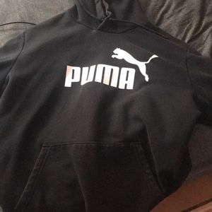 Large puma hoodie